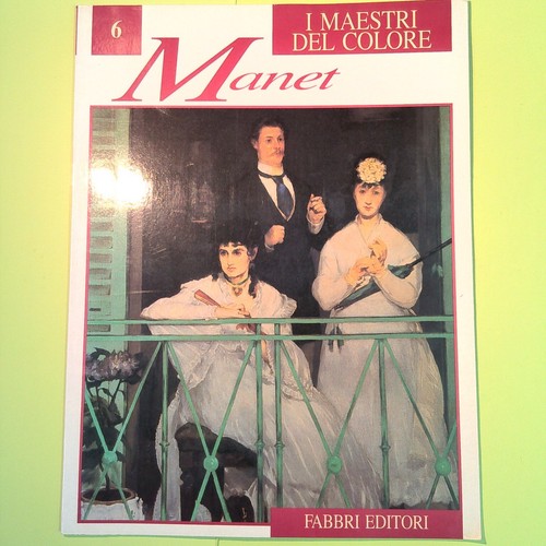 Manet maestri del - manet, colore