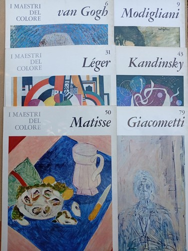 Lotto maestri del colore - maestri, van